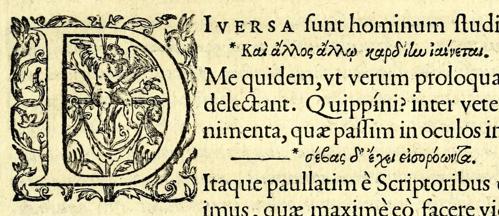 An illustration from Philippi RubenI Electorum libri II : in quibus antiqui ritus, emendationes, censurae : eiusdem ad Iustum Lipsium poëmatia, 1608, leaf 23