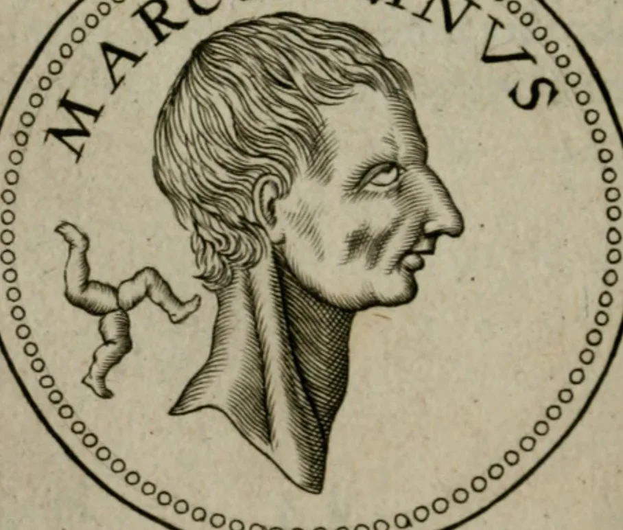 An illustration from Jac. Philippi Tomasini episcopi aemoniensis Titus Livius Patavinus, 1670, leaf 89