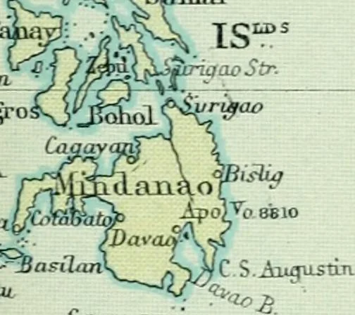 An illustration from Philips' pictorial pocket atlas and gazetteer, 1900, leaf 102