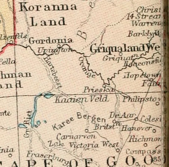 An illustration from Philips' pictorial pocket atlas and gazetteer, 1900, leaf 111