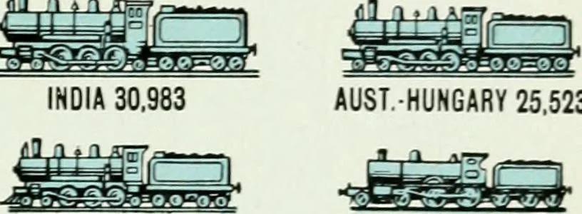 An illustration from Philips' pictorial pocket atlas and gazetteer, 1900, leaf 152