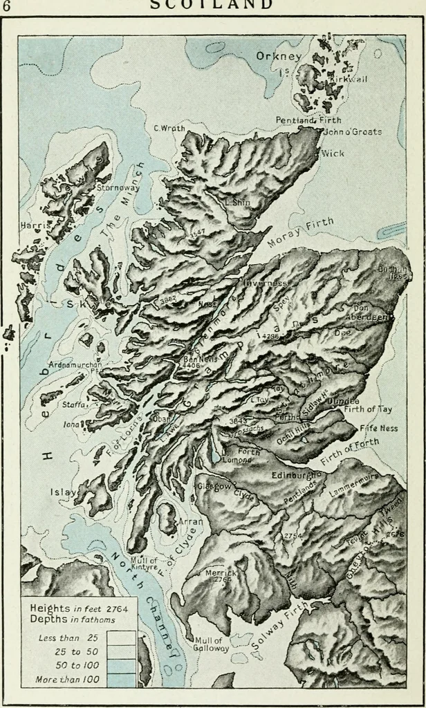 An illustration from Philips' pictorial pocket atlas and gazetteer, 1900, leaf 17