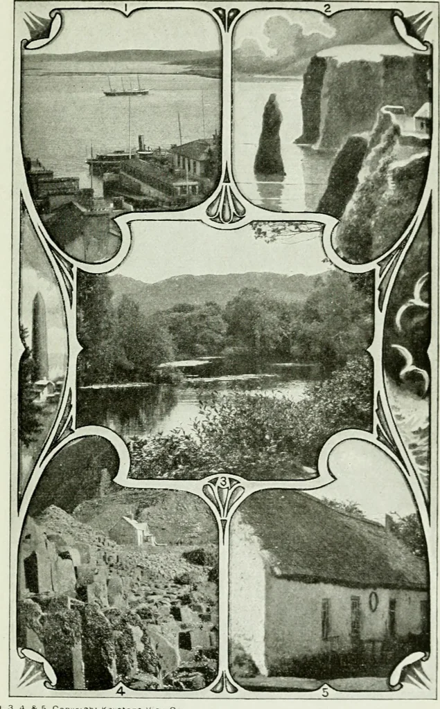 An illustration from Philips' pictorial pocket atlas and gazetteer, 1900, leaf 20