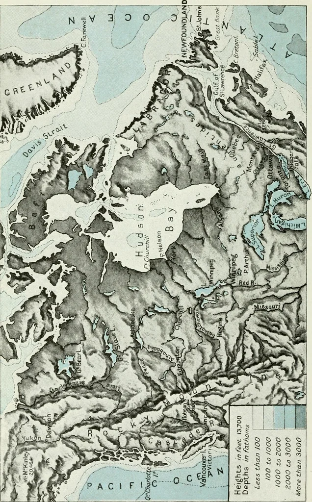 An illustration from Philips' pictorial pocket atlas and gazetteer, 1900, leaf 33