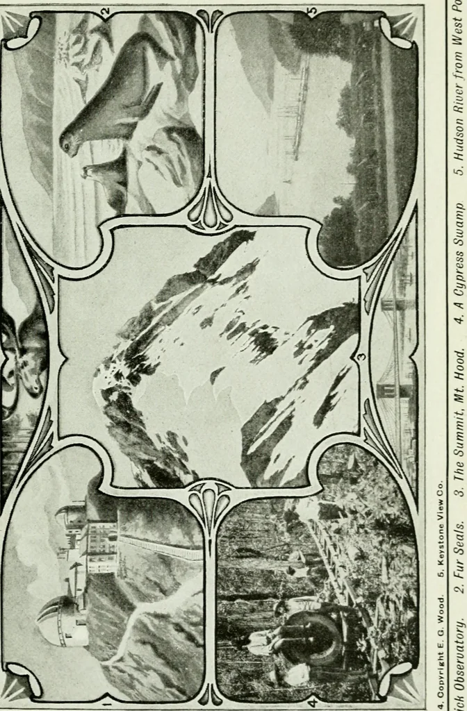 An illustration from Philips' pictorial pocket atlas and gazetteer, 1900, leaf 36