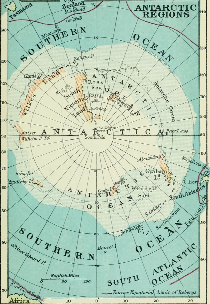 An illustration from Philips' pictorial pocket atlas and gazetteer, 1900, leaf 54