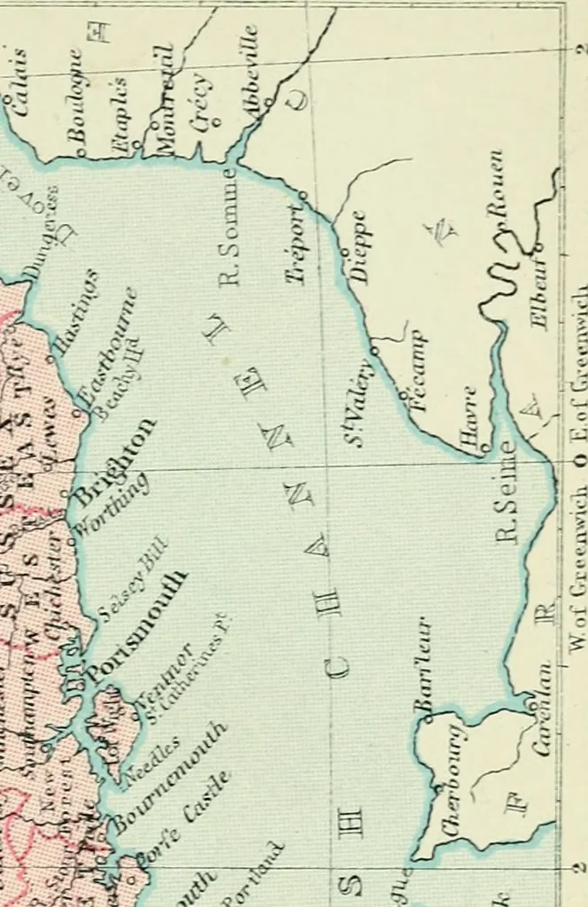 An illustration from Philips' pictorial pocket atlas and gazetteer, 1900, leaf 62