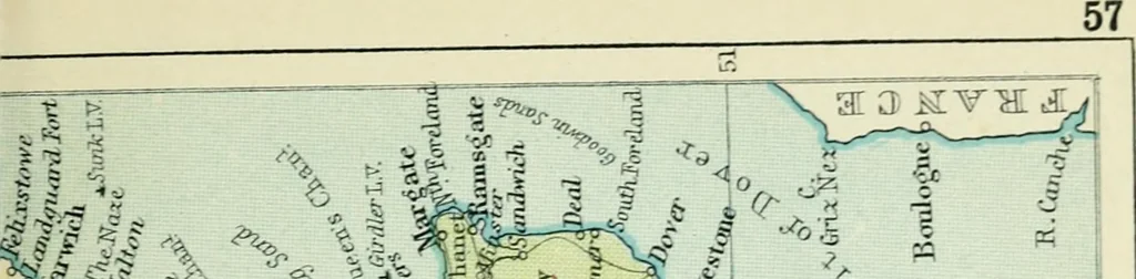 An illustration from Philips' pictorial pocket atlas and gazetteer, 1900, leaf 68