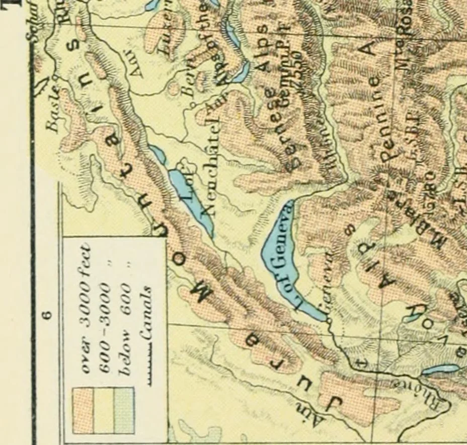 An illustration from Philips' pictorial pocket atlas and gazetteer, 1900, leaf 79