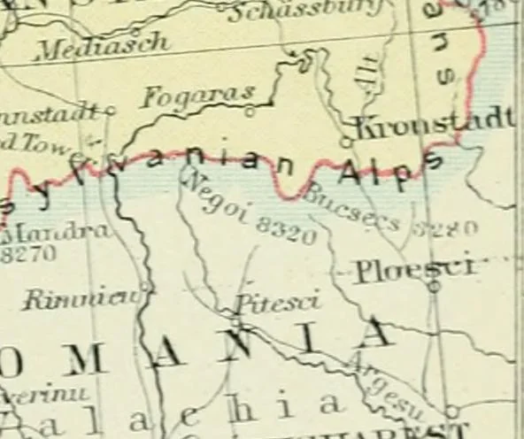 An illustration from Philips' pictorial pocket atlas and gazetteer, 1900, leaf 82