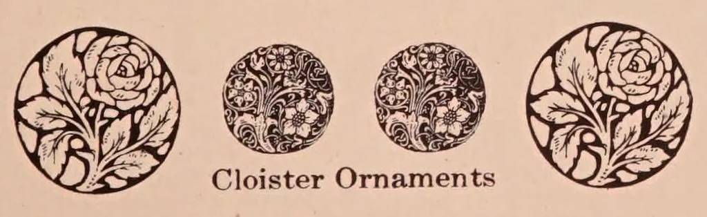 An illustration from Phillips & Wienes' type book, showing the different type faces and sizes of types, borders, ornaments, etc., together with suggestions and a general line of information., 1920, leaf 67