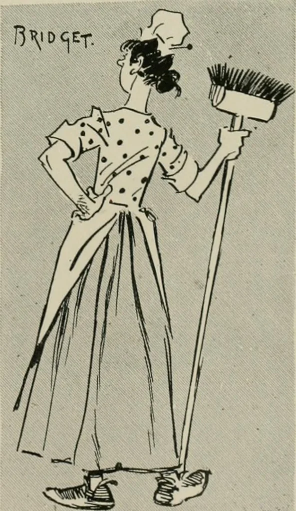 An illustration from The Phil May album, 1900, leaf 100
