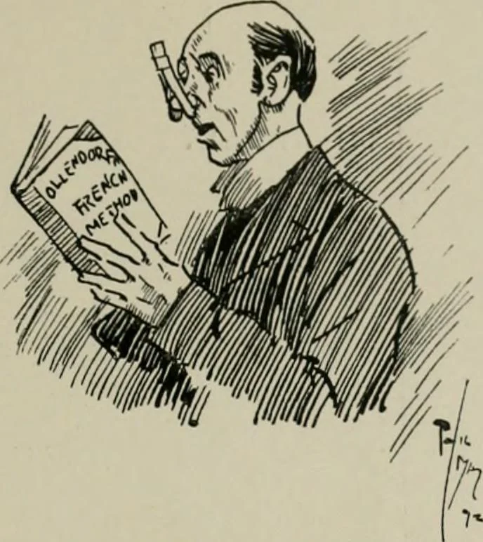 An illustration from The Phil May album, 1900, leaf 108