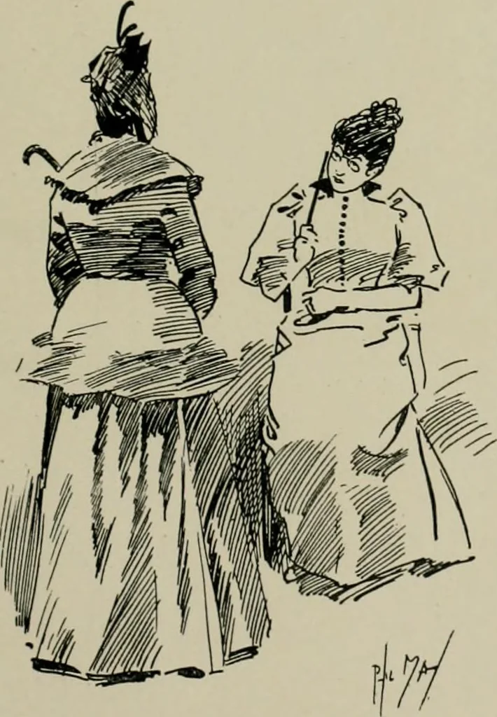 An illustration from The Phil May album, 1900, leaf 108