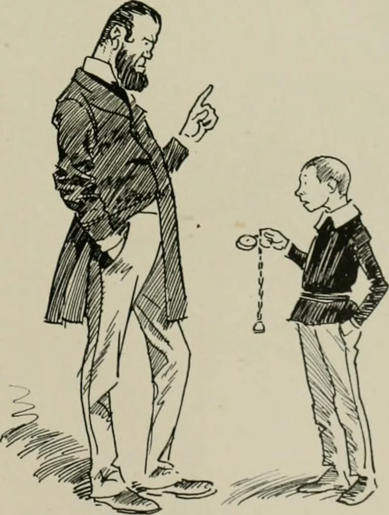 An illustration from The Phil May album, 1900, leaf 116