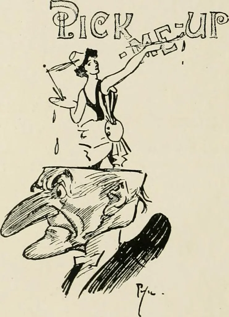 An illustration from The Phil May album, 1900, leaf 117