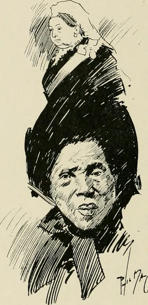 An illustration from The Phil May album, 1900, leaf 27