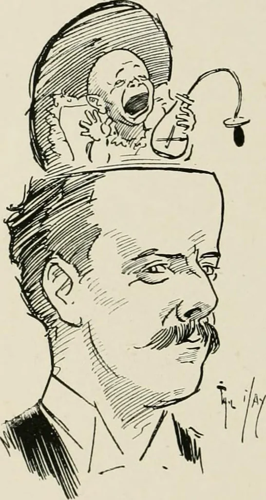 An illustration from The Phil May album, 1900, leaf 33