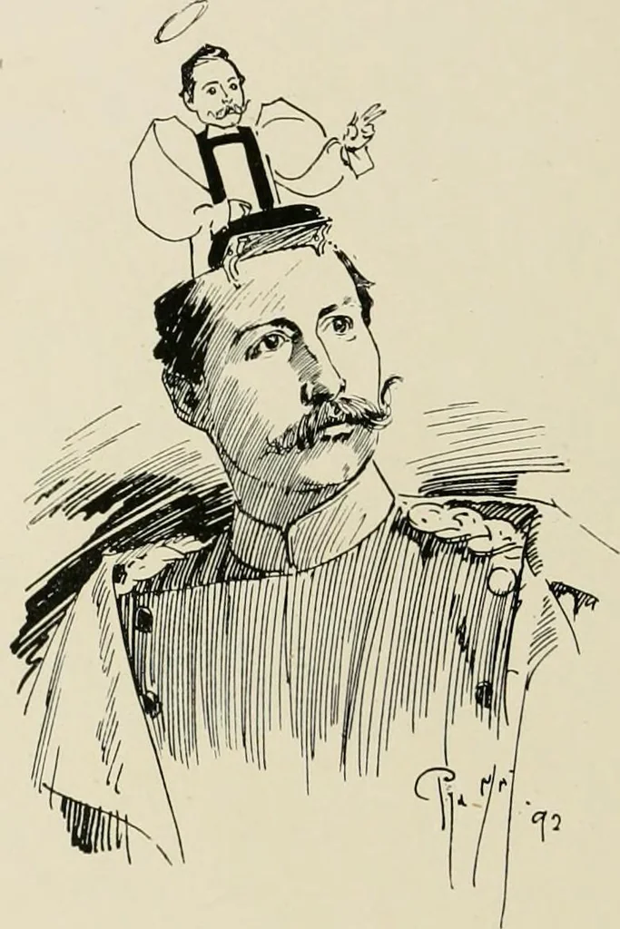 An illustration from The Phil May album, 1900, leaf 35