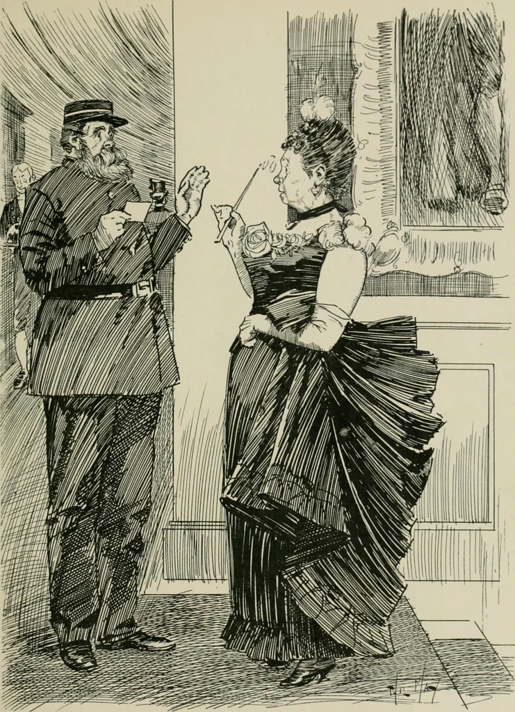 An illustration from The Phil May album, 1900, leaf 36