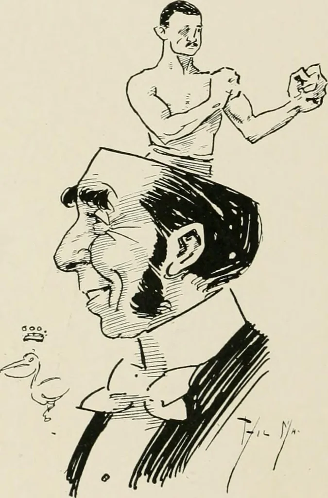 An illustration from The Phil May album, 1900, leaf 57