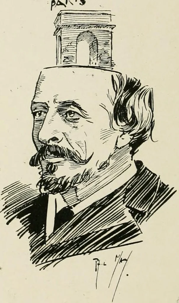 An illustration from The Phil May album, 1900, leaf 65