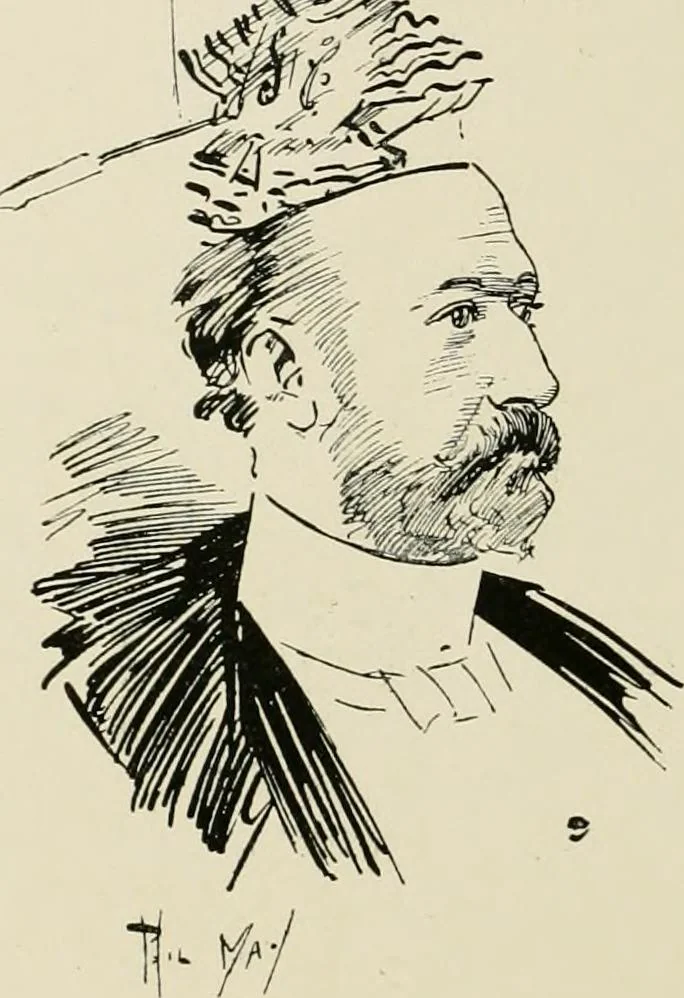 An illustration from The Phil May album, 1900, leaf 67