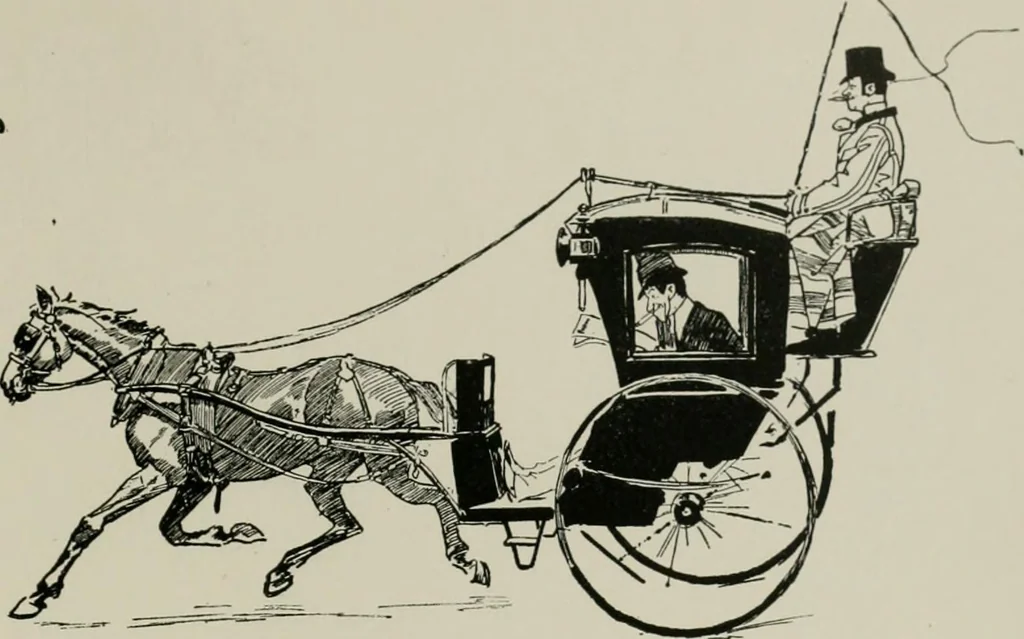 An illustration from The Phil May album, 1900, leaf 70