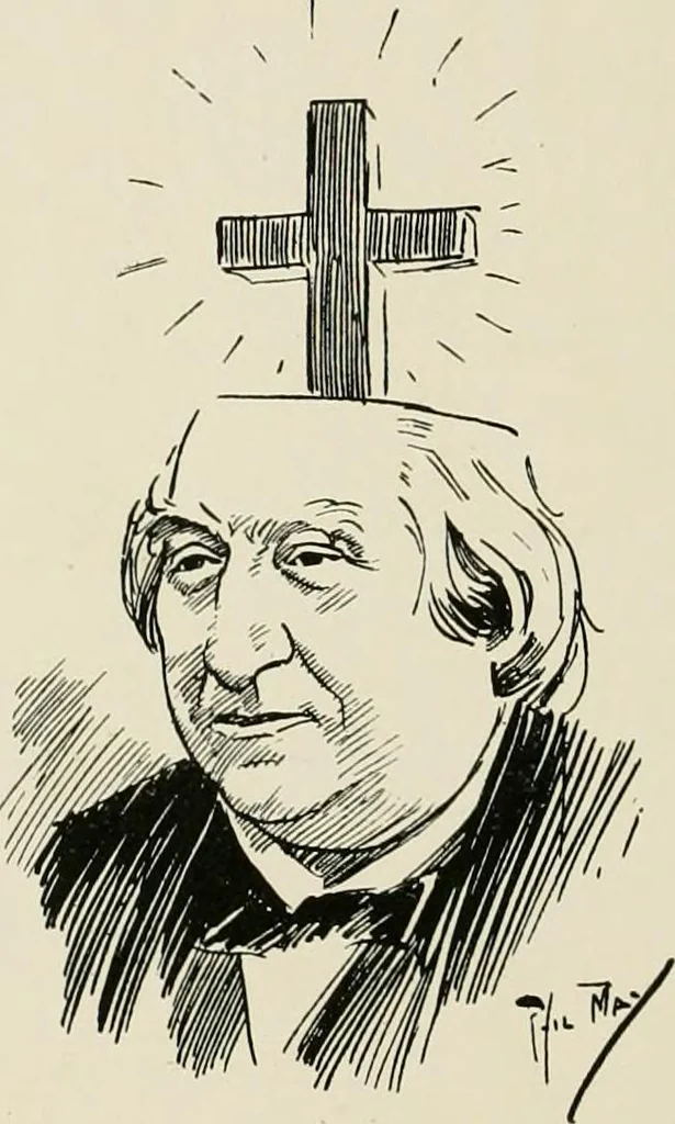 An illustration from The Phil May album, 1900, leaf 75