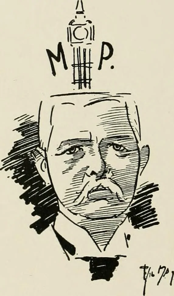An illustration from The Phil May album, 1900, leaf 81