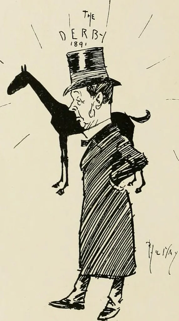 An illustration from The Phil May album, 1900, leaf 83