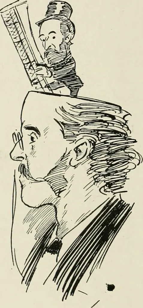 An illustration from The Phil May album, 1900, leaf 85