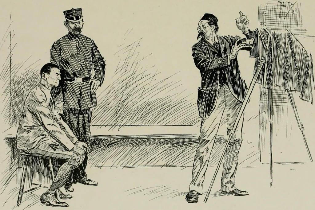 An illustration from The Phil May album, 1900, leaf 98