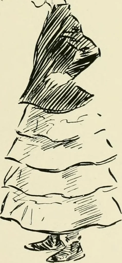 An illustration from Phil May's ABC; fifty-two original designs forming two humorous alphabets from A to Z, 1897, leaf 58