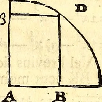 An illustration from Philosophiae naturalis principia mathematica, 1723, leaf 556