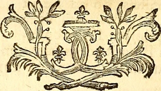 An illustration from Philosophiae naturalis principia mathematica, 1723, leaf 585