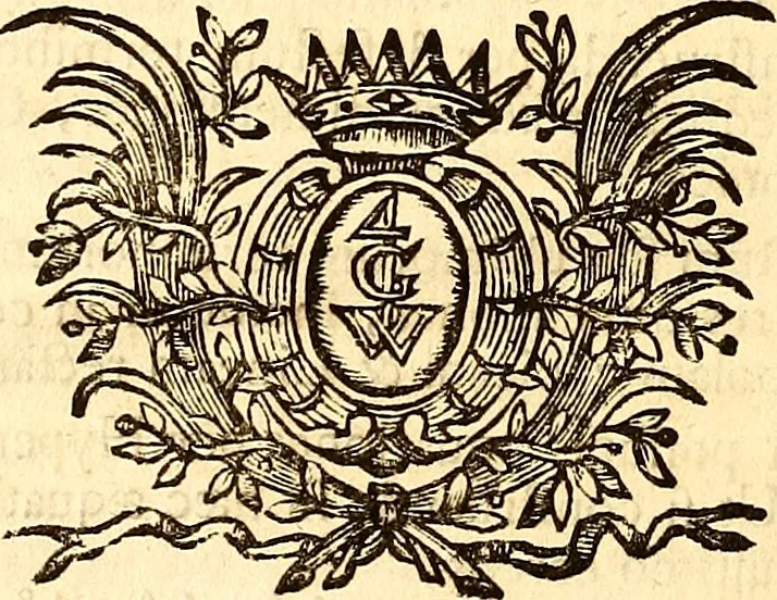 An illustration from Philosophiae naturalis principia mathematica, 1723, leaf 637