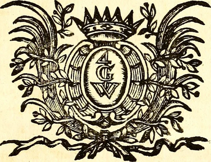 An illustration from Philosophiae naturalis principia mathematica, 1723, leaf 646