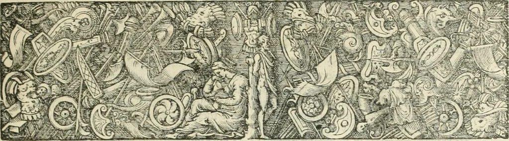 An illustration from Philosophia Moysaica : in qua sapientia & scientia creationis & creaturarum sacra veréque Christiana (vt pote cujus basis sive fundamentum est unicus ille lapis angularis Iesus Christus) ad amussim & enucleaté explicatur, 1638, leaf 12