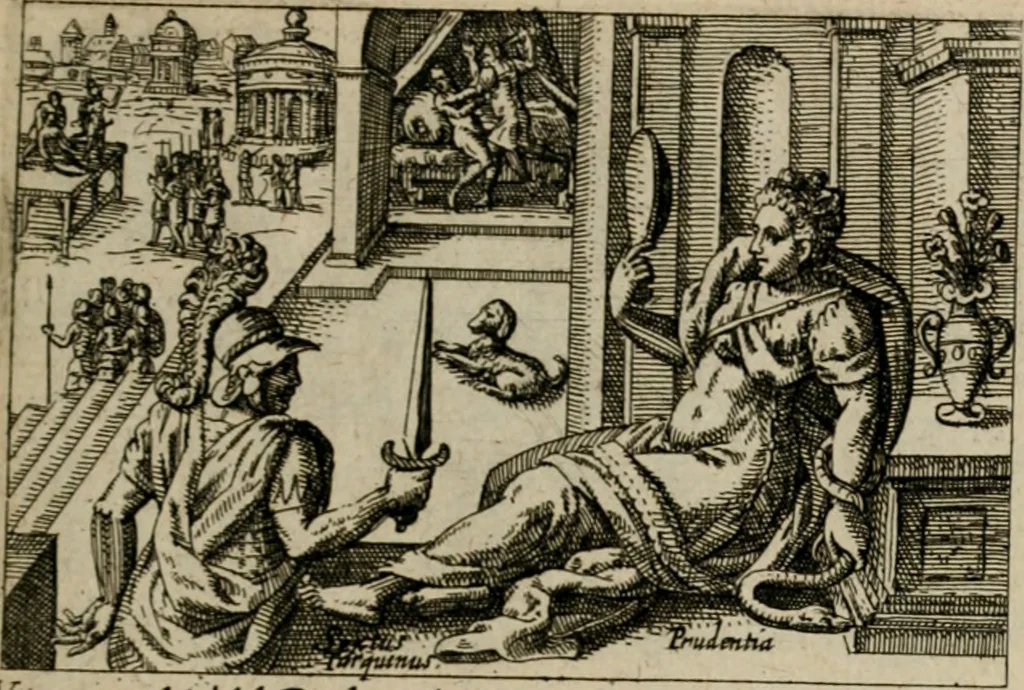An illustration from PHILOSOPHIA PRACTICA, 1624, leaf 126