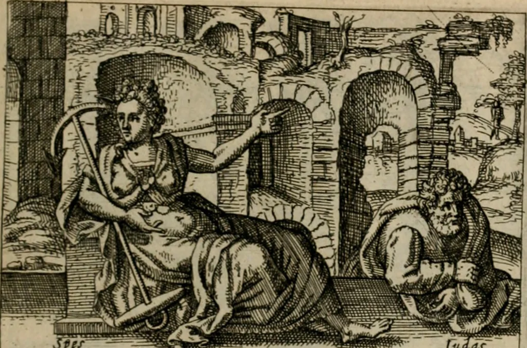 An illustration from PHILOSOPHIA PRACTICA, 1624, leaf 132