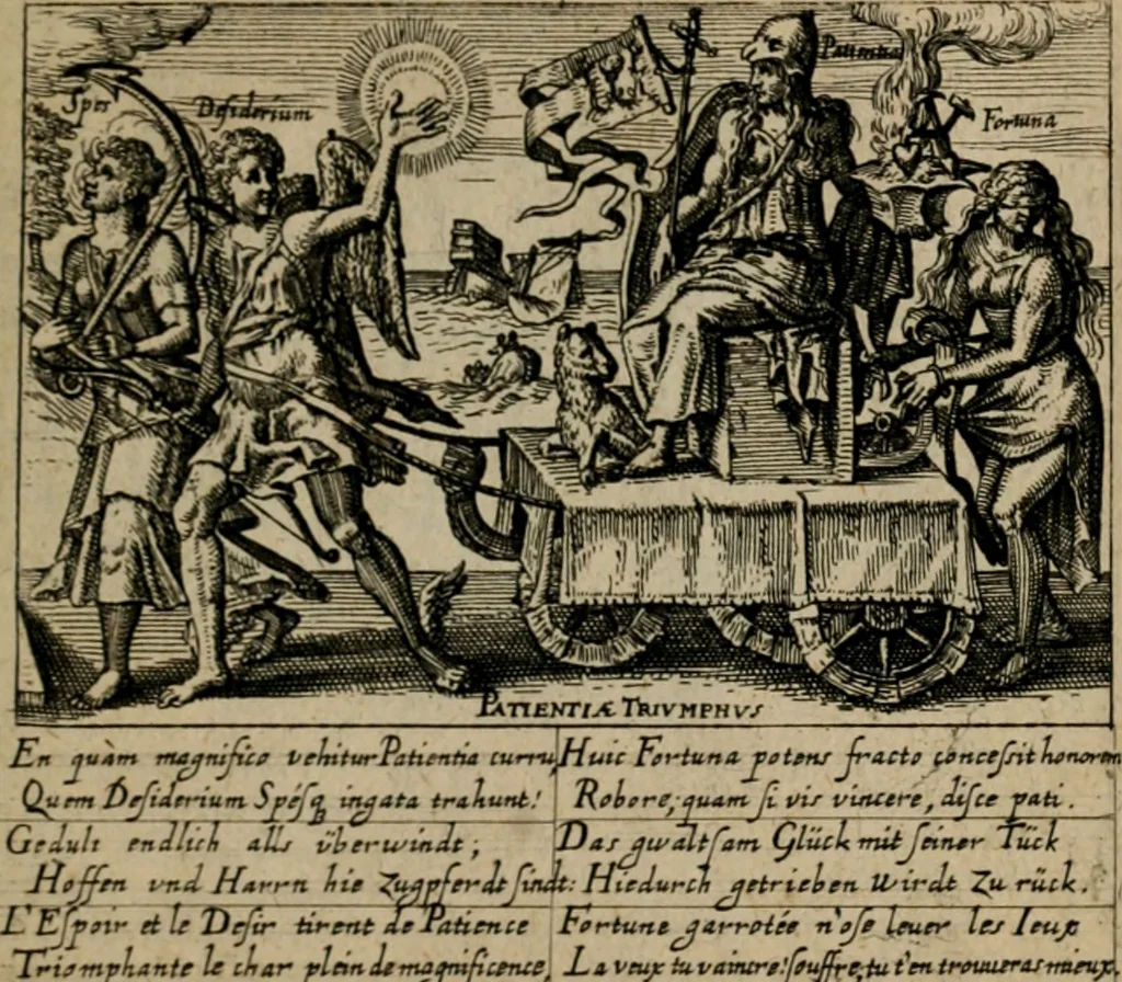 An illustration from PHILOSOPHIA PRACTICA, 1624, leaf 138