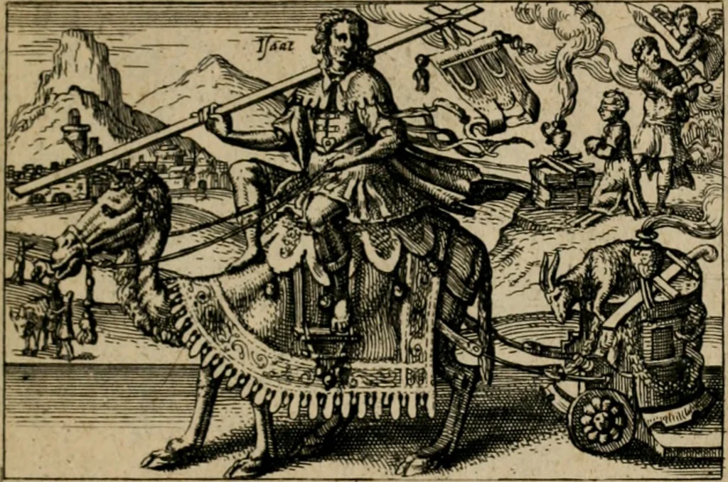 An illustration from PHILOSOPHIA PRACTICA, 1624, leaf 140