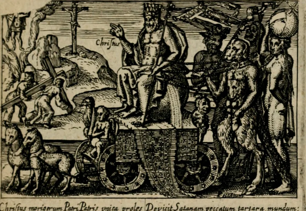 An illustration from PHILOSOPHIA PRACTICA, 1624, leaf 152