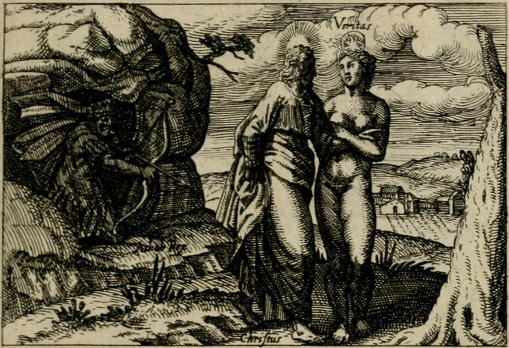 An illustration from PHILOSOPHIA PRACTICA, 1624, leaf 156