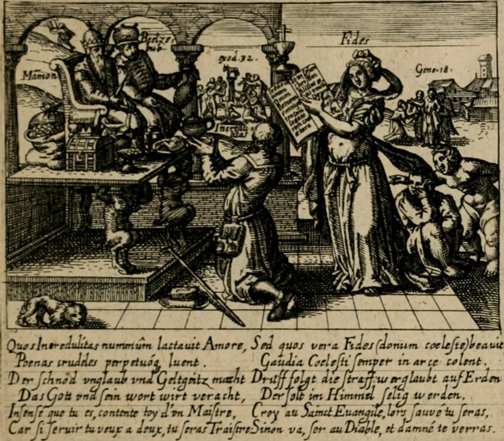 An illustration from PHILOSOPHIA PRACTICA, 1624, leaf 174