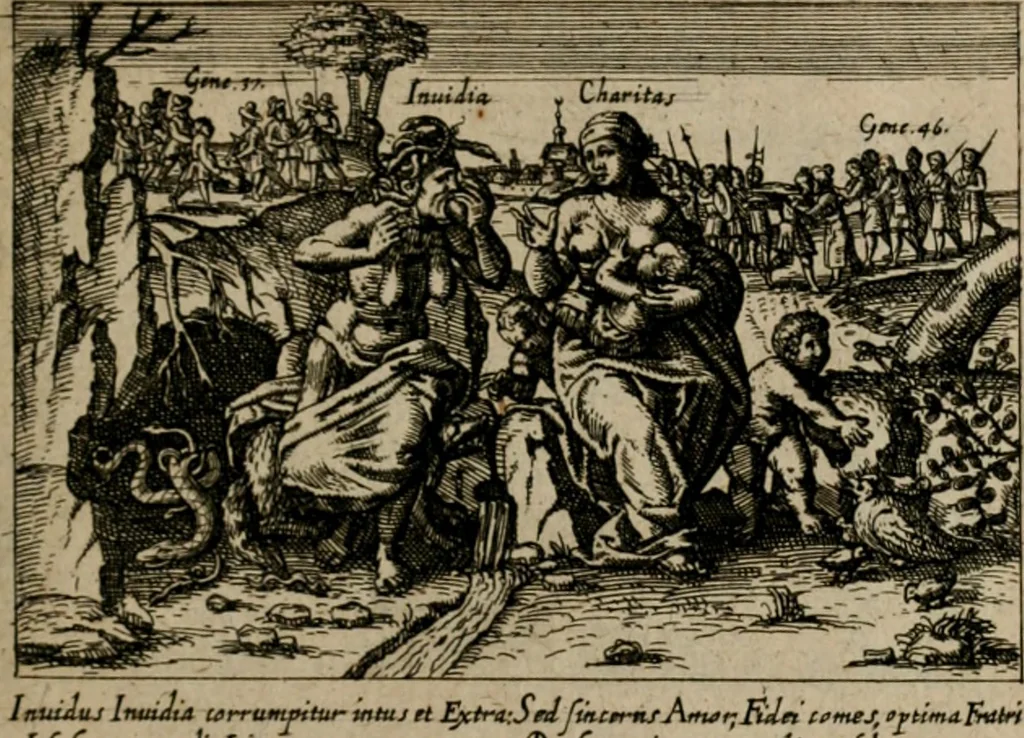 An illustration from PHILOSOPHIA PRACTICA, 1624, leaf 176