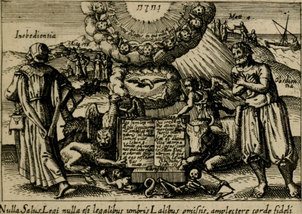 An illustration from PHILOSOPHIA PRACTICA, 1624, leaf 178