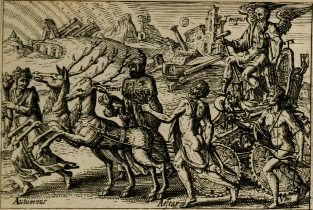 An illustration from PHILOSOPHIA PRACTICA, 1624, leaf 210