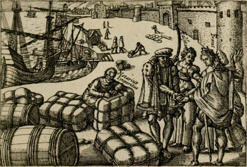 An illustration from PHILOSOPHIA PRACTICA, 1624, leaf 50
